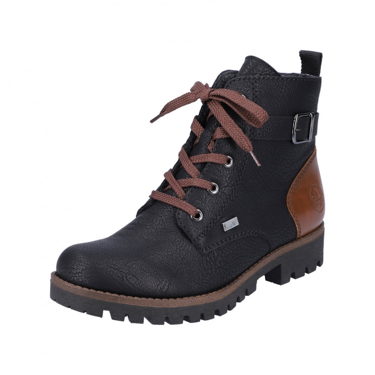 Rieker 78502-00 fekete-barna noi csizma (27.990Ft)